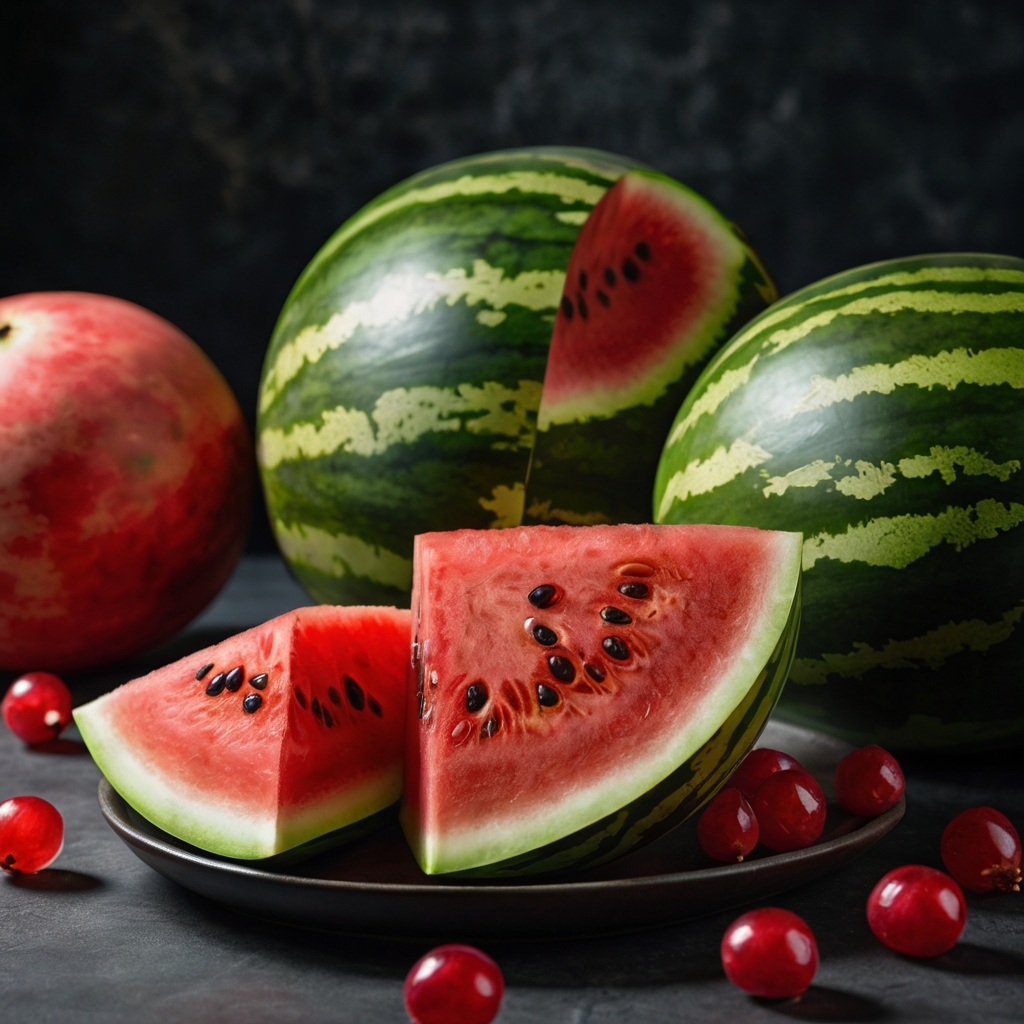 عکس خفن عکس هندوانه و انار برای شب یلدا کارتونی