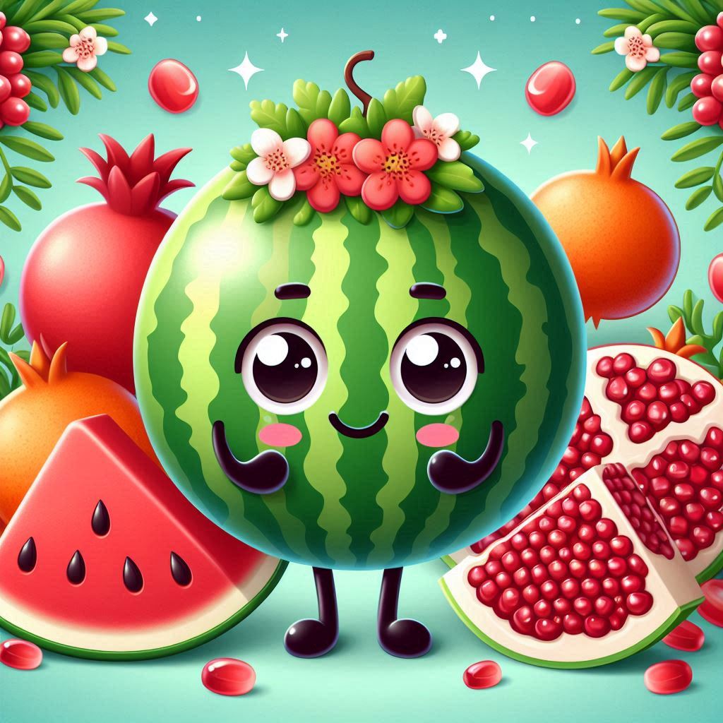 عکس هندوانه در طبیعت